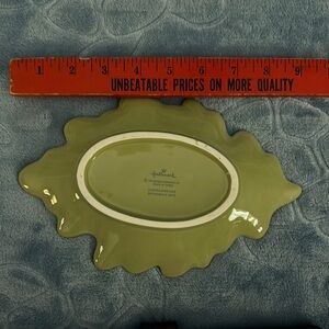 Hallmark embossed leaf plate. 9 1/2 x 6 inches